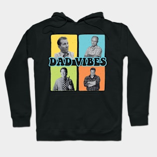 Retro 90’s Dad Vibes Sitcom Father's Vibes, Best Dad Ever, Happy Fathers Day Papa Vibes, Retro Dada 3 Hoodie